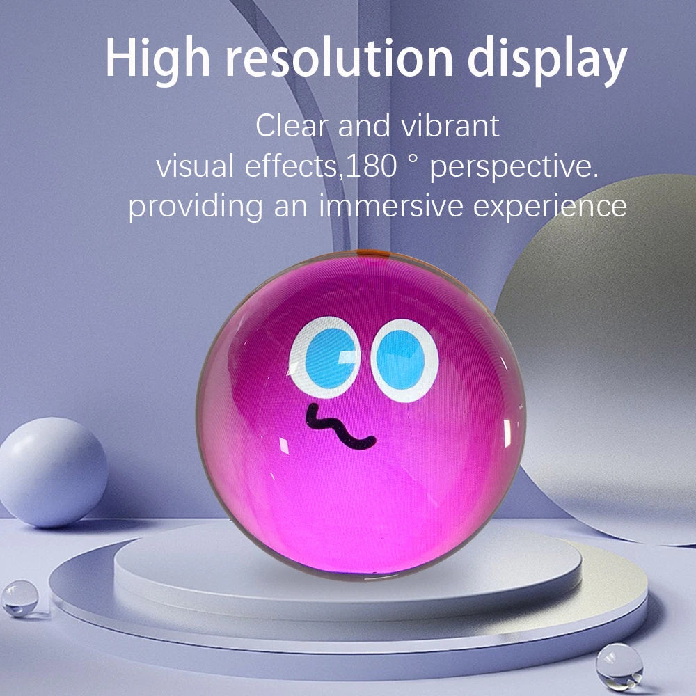 Customizable crystal ball display
