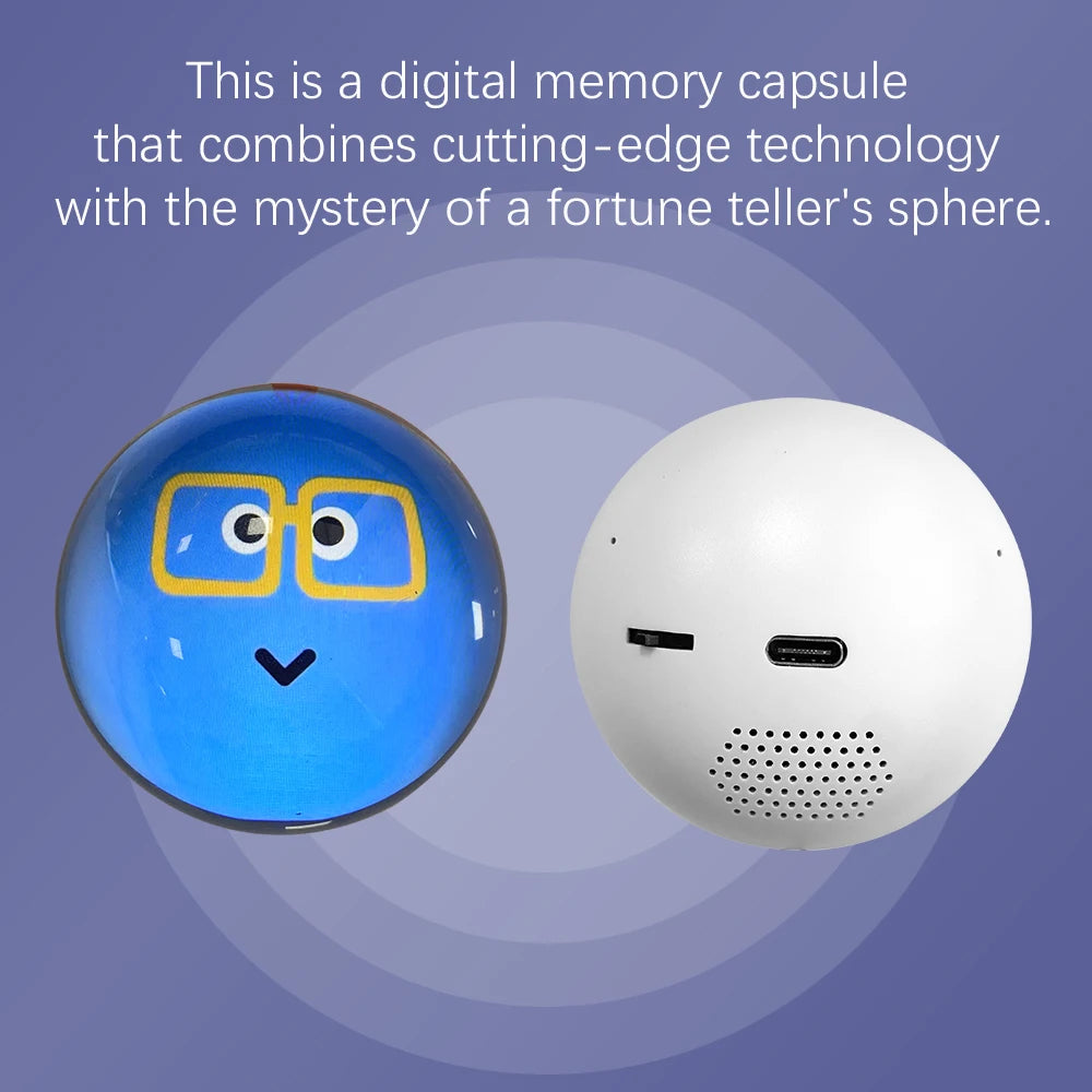 Customizable crystal ball display